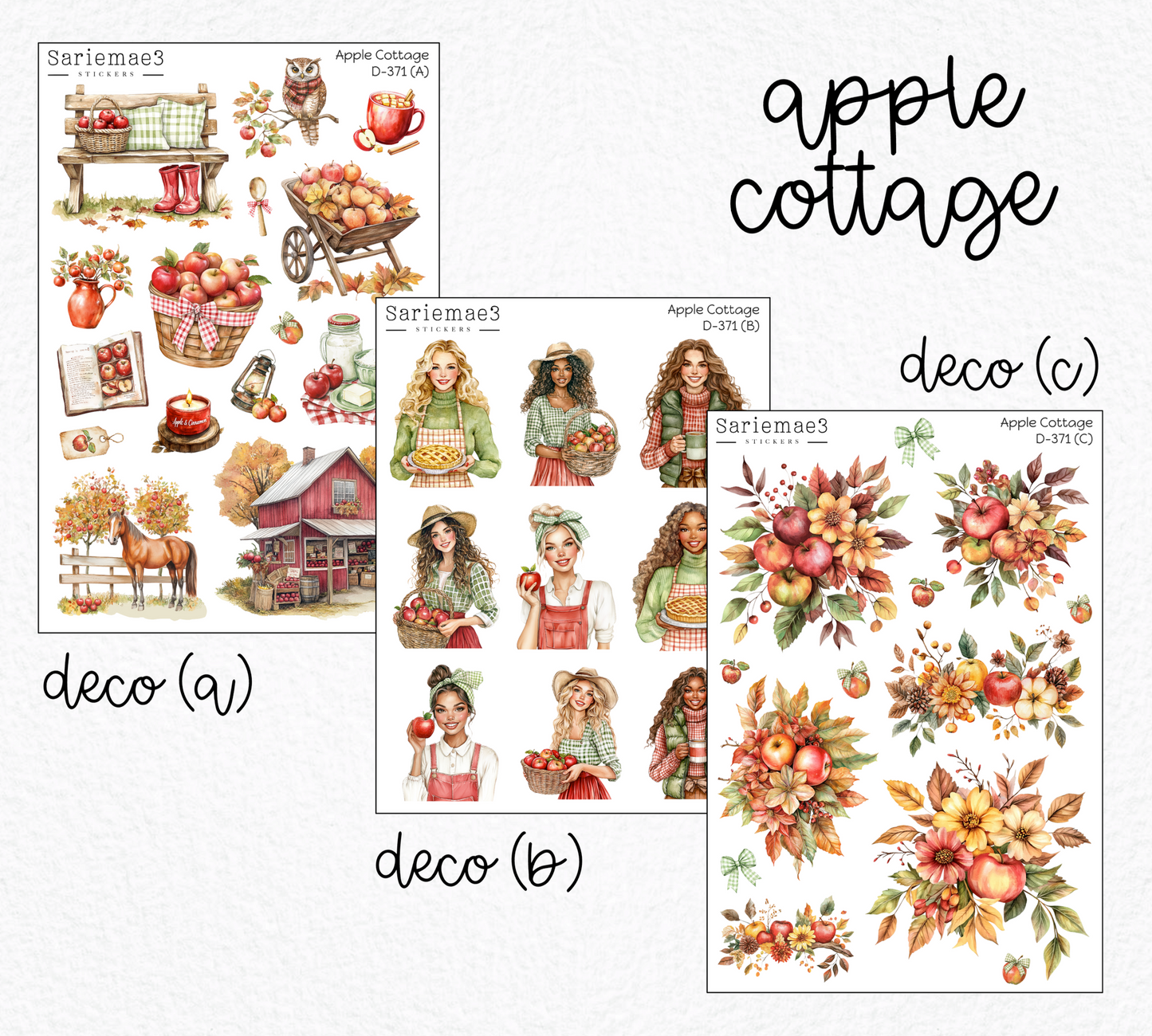 Apple Cottage Deco (Kit 371)