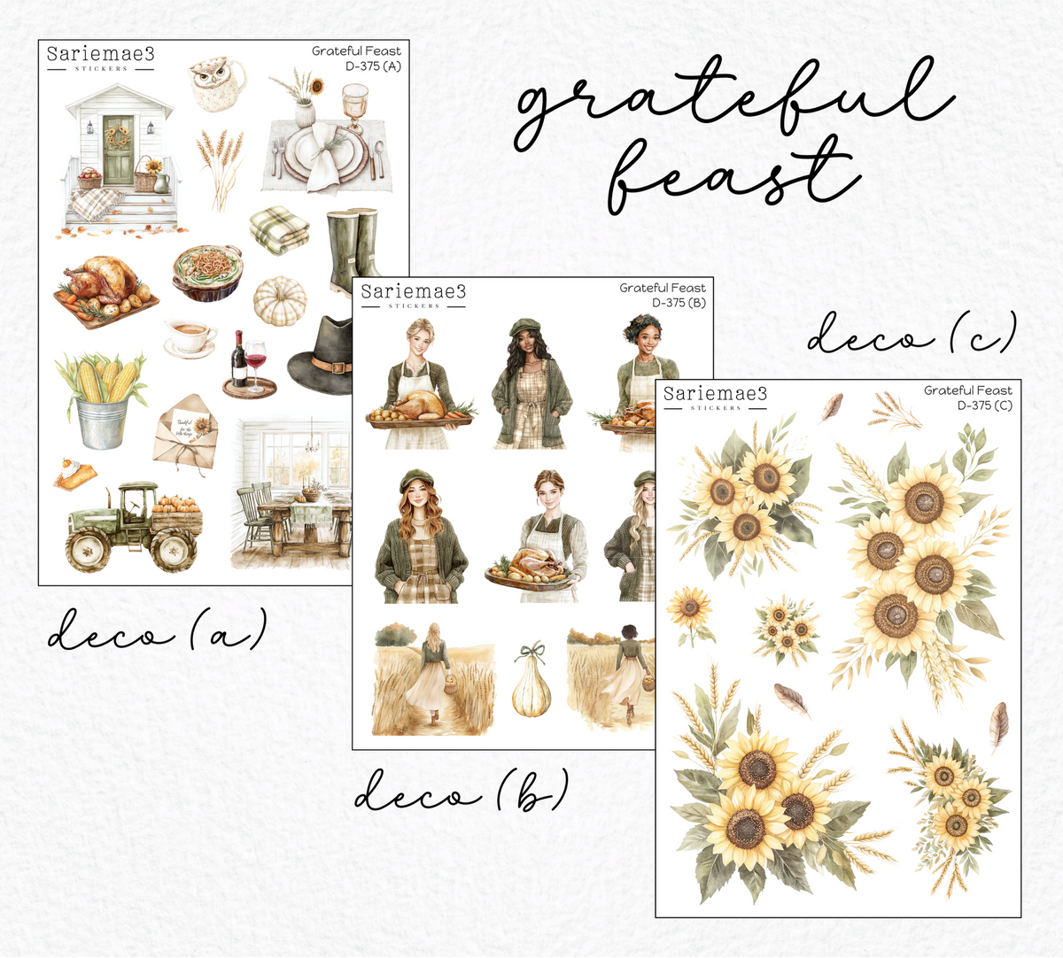 Grateful Feast Deco (Kit 375)