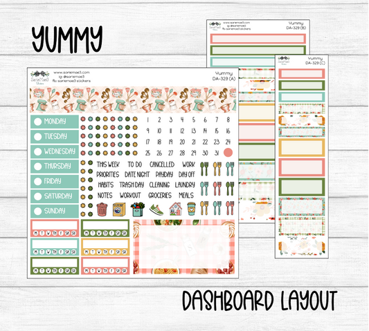 Dashboard Layout Kit, Yummy, DA-329