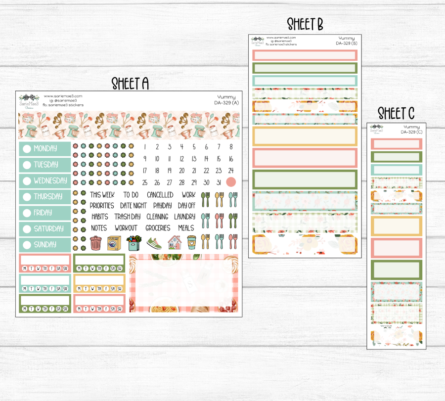 Dashboard Layout Kit, Yummy, DA-329