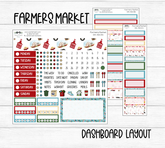 Dashboard Layout Kit, Farmers Market, DA-332
