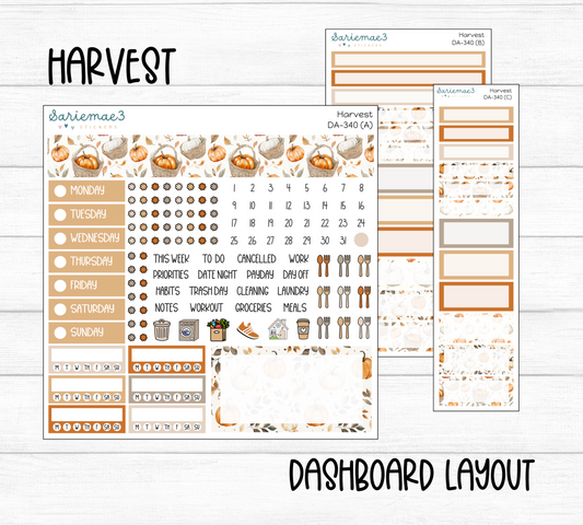 Dashboard Layout Kit, Harvest, DA-340