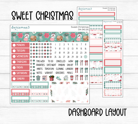 Dashboard Layout Kit, Sweet Christmas, DA-341