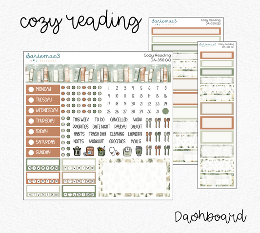 Dashboard Layout Kit, Cozy Reading, DA-350