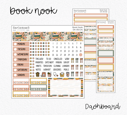 Dashboard Layout Kit, Book Nook, DA-353