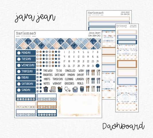 Dashboard Layout Kit, Java Jean, DA-364