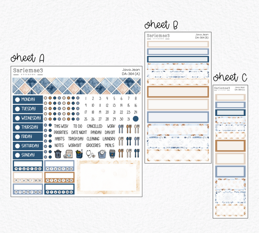 Dashboard Layout Kit, Java Jean, DA-364