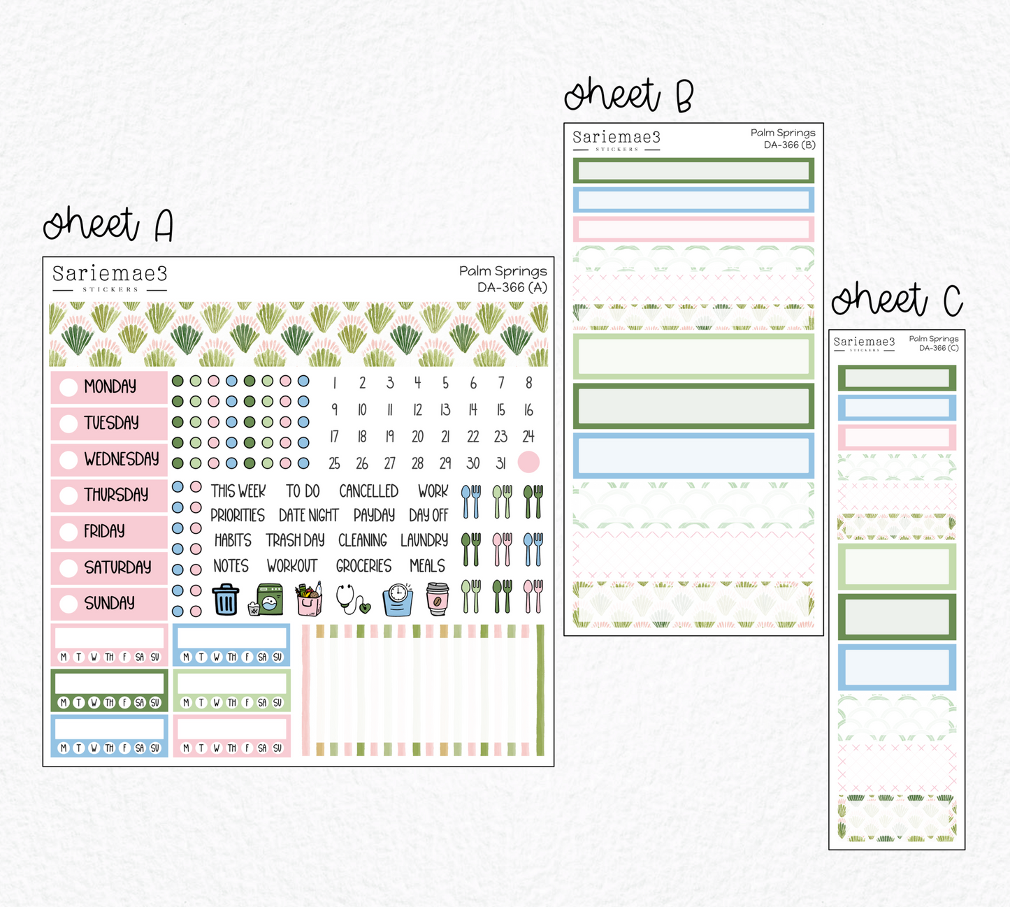 Dashboard Layout Kit, Palm Springs, DA-366