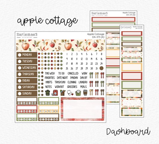 Dashboard Layout Kit, Apple Cottage, DA-371