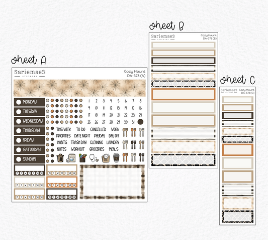 Dashboard Layout Kit, Cozy Haunt, DA-373
