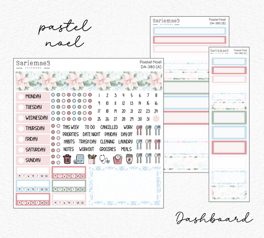 Dashboard Layout Kit, Pastel Noel, DA-380