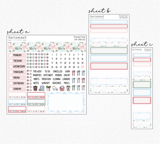 Dashboard Layout Kit, Pastel Noel, DA-380