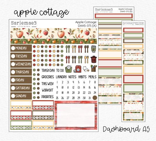 Dashboard Layout Kit (A5), Apple Cottage, DAA5-371