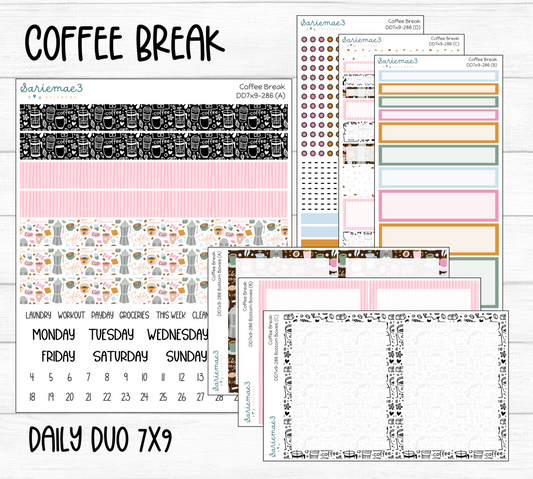 Daily Duo Kit (7x9), Coffee Break, DD-286