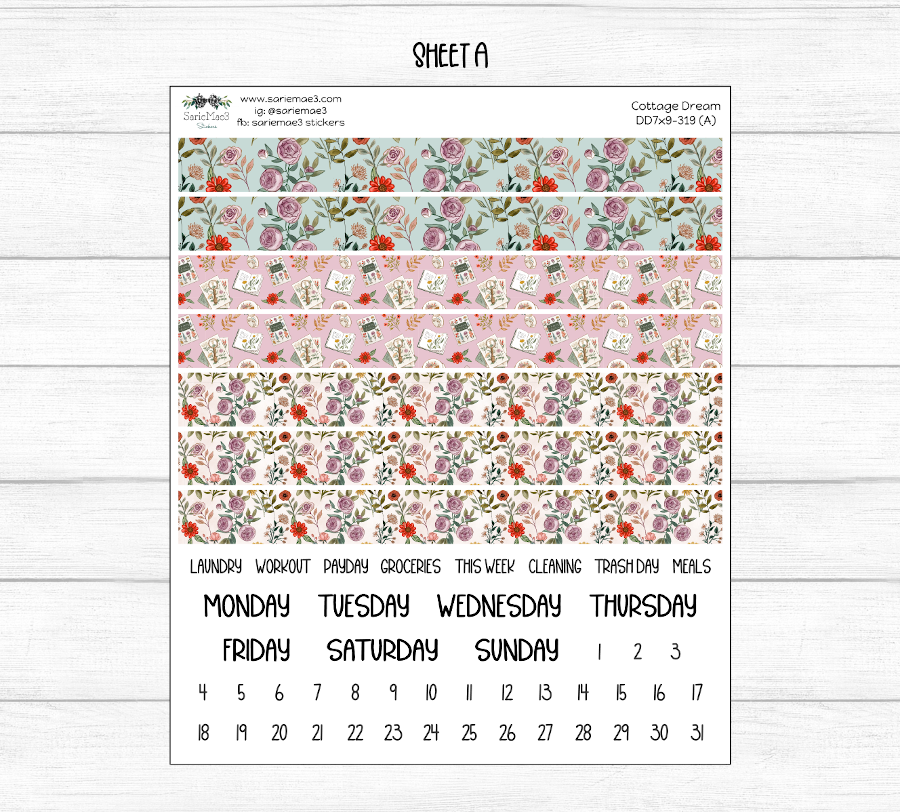 Daily Duo Kit (7x9), Cottage Dream, DD-319