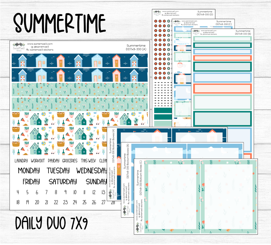 Daily Duo Kit (7x9), Summertime, DD-330