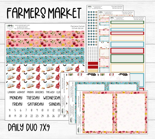 Daily Duo Kit (7x9), Farmers Market, DD-332