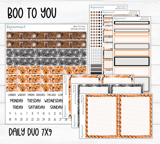 Daily Duo Kit (7x9), Boo To You, DD-337