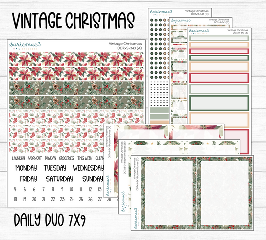 Daily Duo Kit (7x9), Vintage Christmas, DD-343