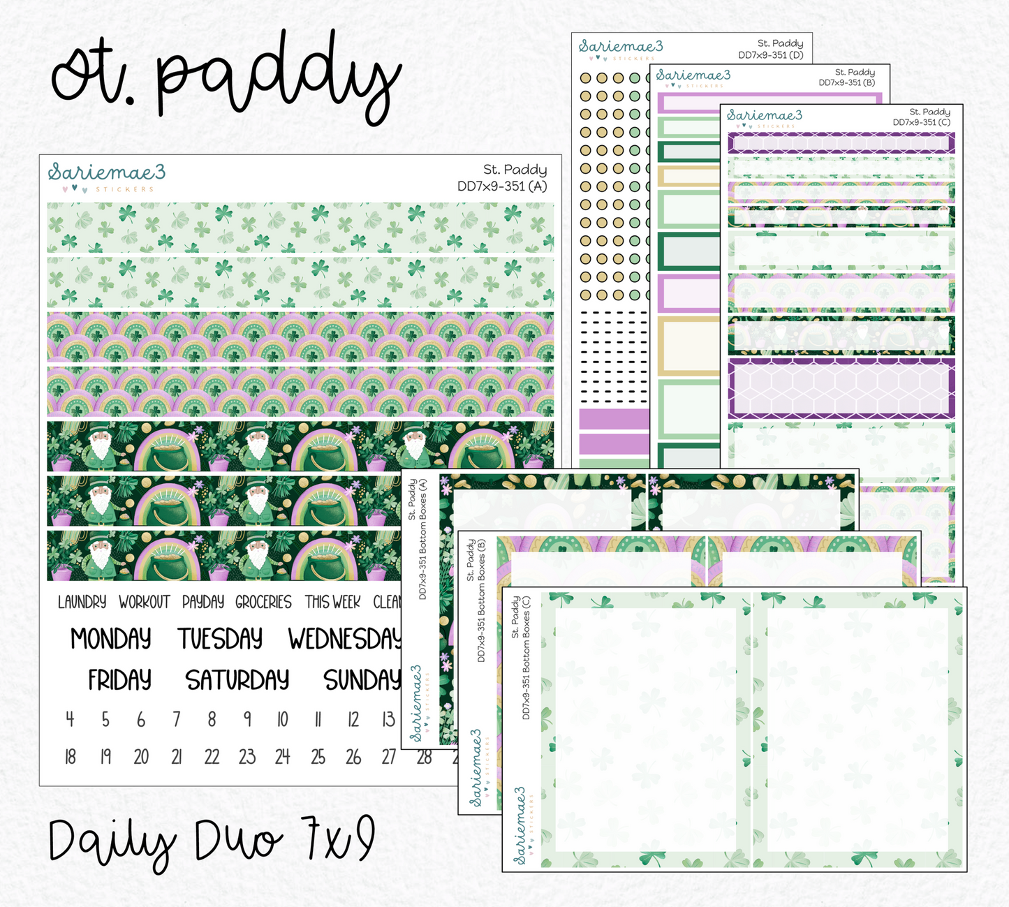 Daily Duo Kit (7x9), St. Paddy, DD-351