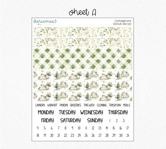 Daily Duo Kit (7x9), Cottagecore, DD-352