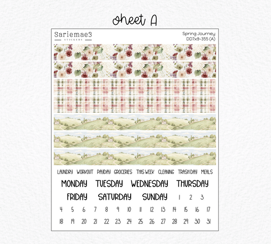Daily Duo Kit (7x9), Spring Journey, DD-355