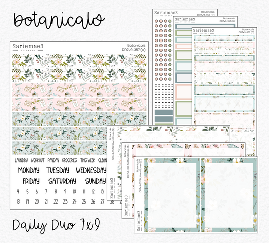 Daily Duo Kit (7x9), Botanicals, DD-357