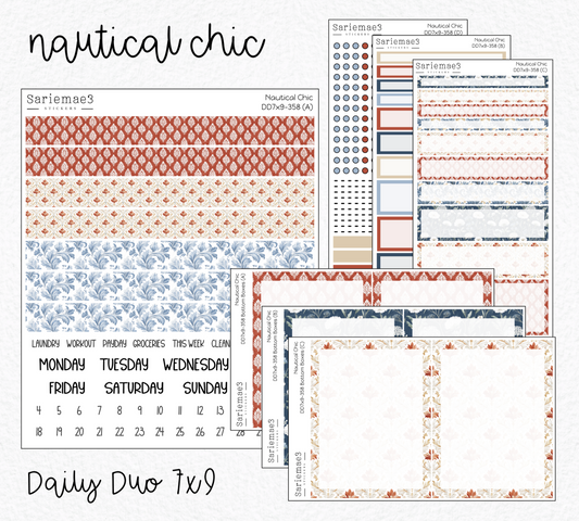 Daily Duo Kit (7x9), Nautical Chic, DD-358