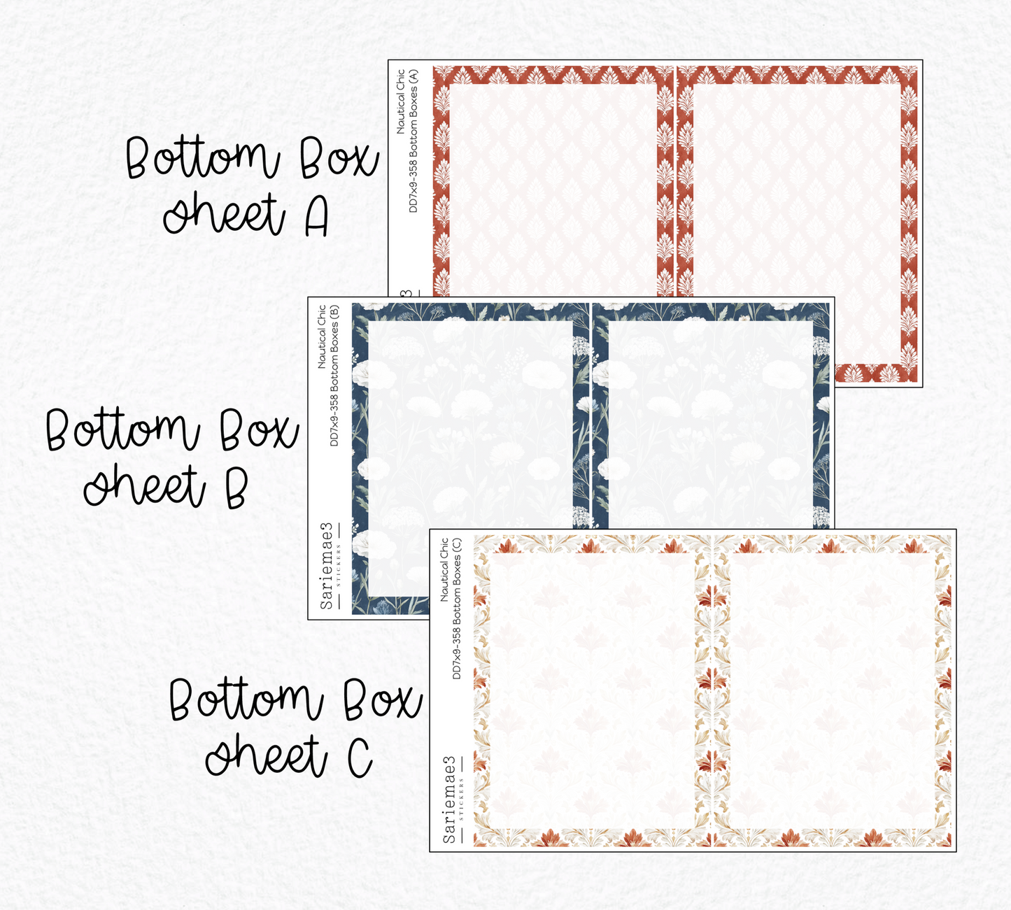 Daily Duo Kit (7x9), Nautical Chic, DD-358