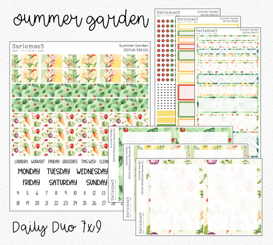 Daily Duo Kit (7x9), Summer Garden, DD-359