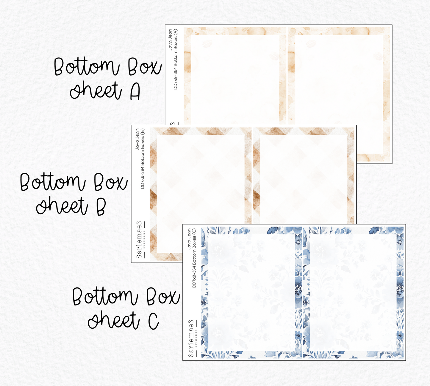 Daily Duo Kit (7x9), Java Jean, DD-364
