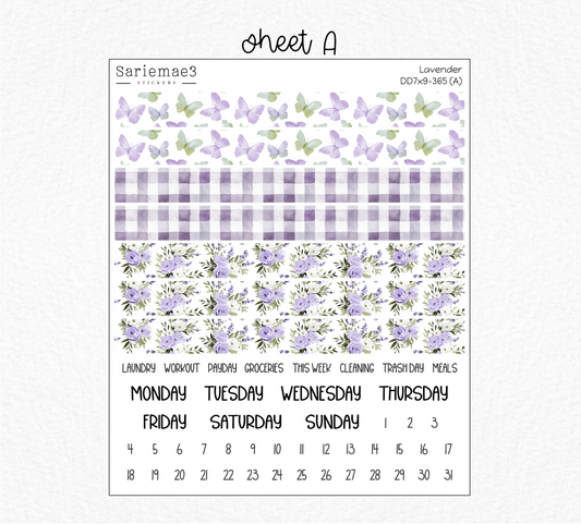 Daily Duo Kit (7x9), Lavender, DD-365