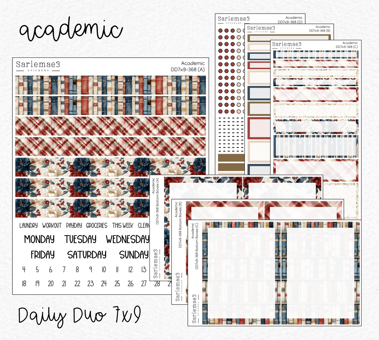 Daily Duo Kit (7x9), Academic, DD-368
