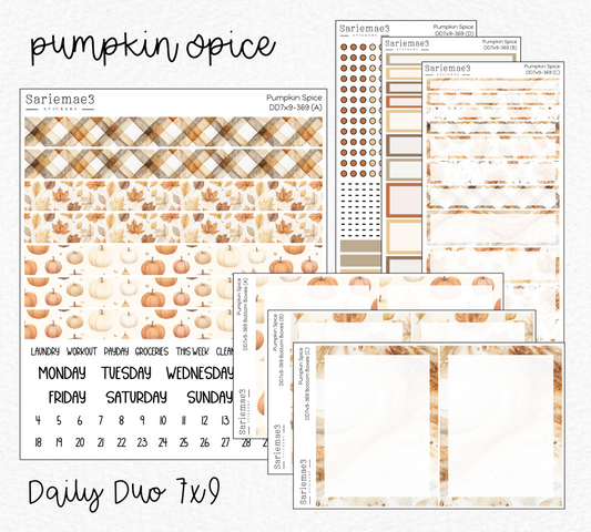 Daily Duo Kit (7x9), Pumpkin Spice, DD-369