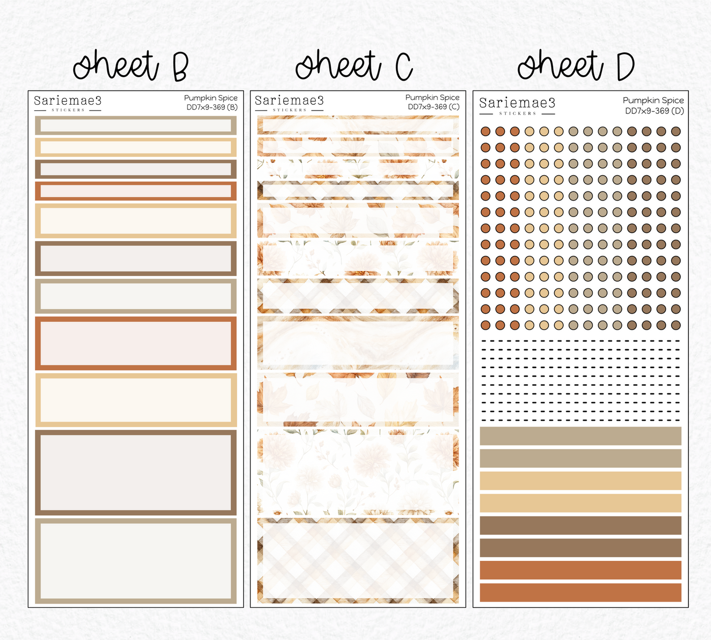 Daily Duo Kit (7x9), Pumpkin Spice, DD-369