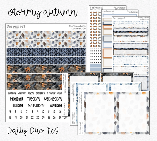 Daily Duo Kit (7x9), Stormy Autumn, DD-370