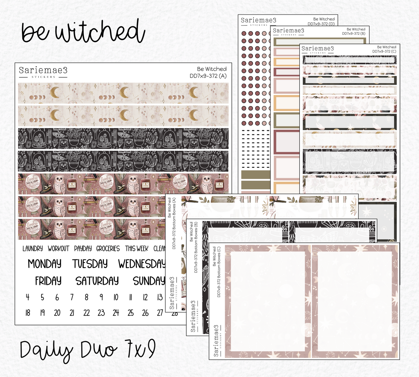 Daily Duo Kit (7x9), Be Witched, DD-372