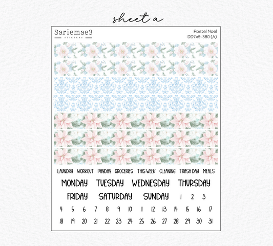 Daily Duo Kit (7x9), Pastel Noel, DD-380