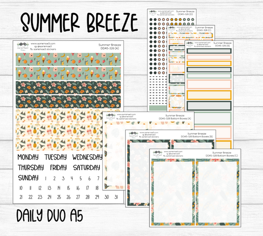 Daily Duo Kit (A5), Summer Breeze, DDA5-326