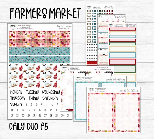 Daily Duo Kit (A5), Farmers Market, DDA5-332