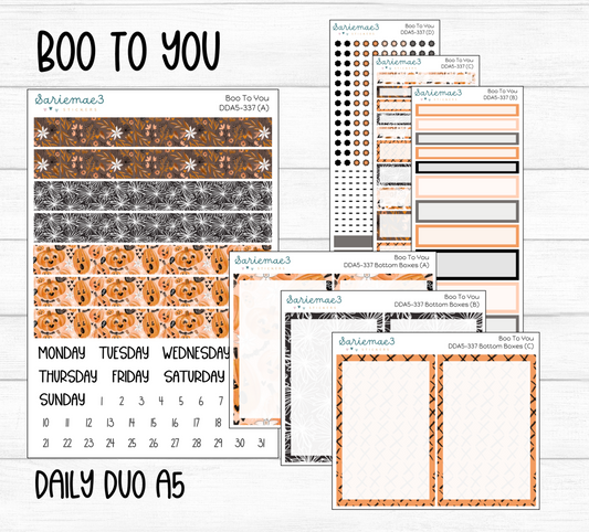 Daily Duo Kit (A5), Boo To You, DDA5-337