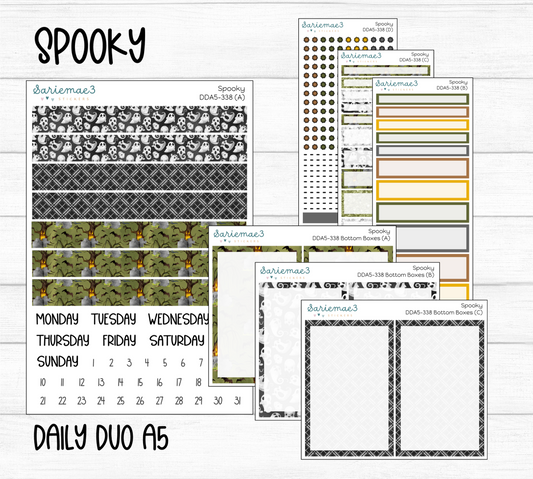 Daily Duo Kit (A5), Spooky, DDA5-338