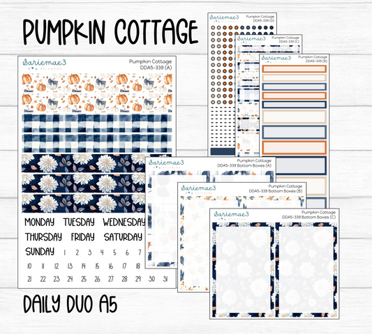 Daily Duo Kit (A5), Pumpkin Cottage, DDA5-339
