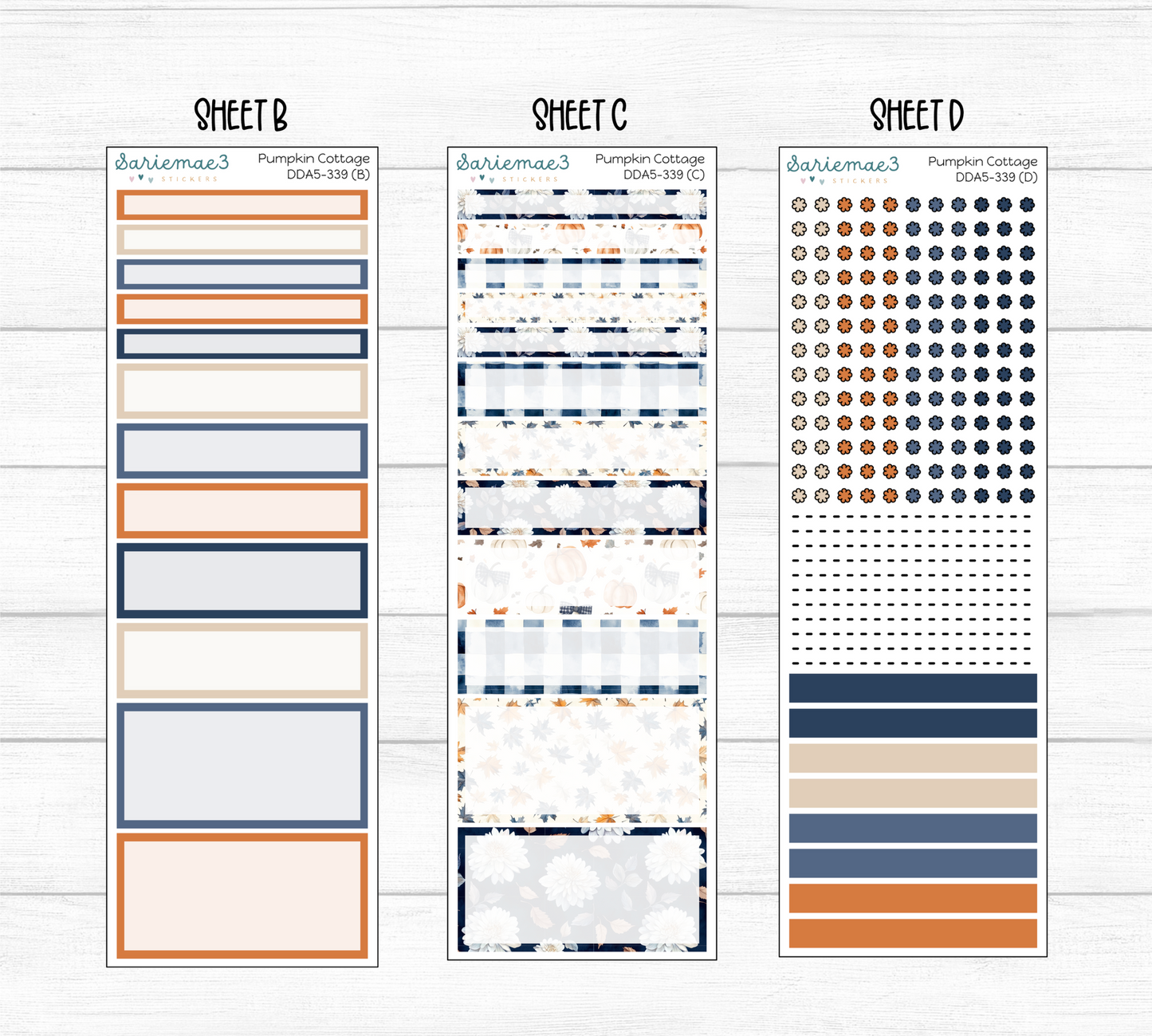 Daily Duo Kit (A5), Pumpkin Cottage, DDA5-339
