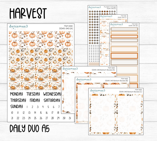 Daily Duo Kit (A5), Harvest, DDA5-340