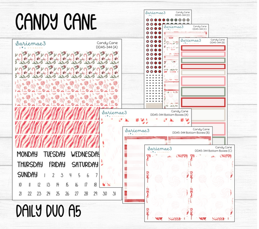 Daily Duo Kit (A5), Candy Cane, DDA5-344