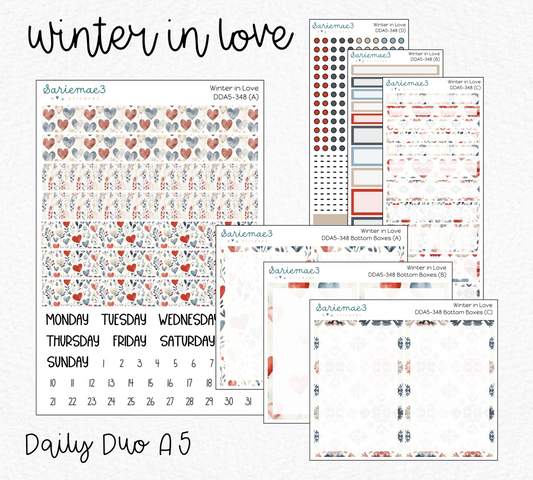Daily Duo Kit (A5), Winter in Love, DDA5-348