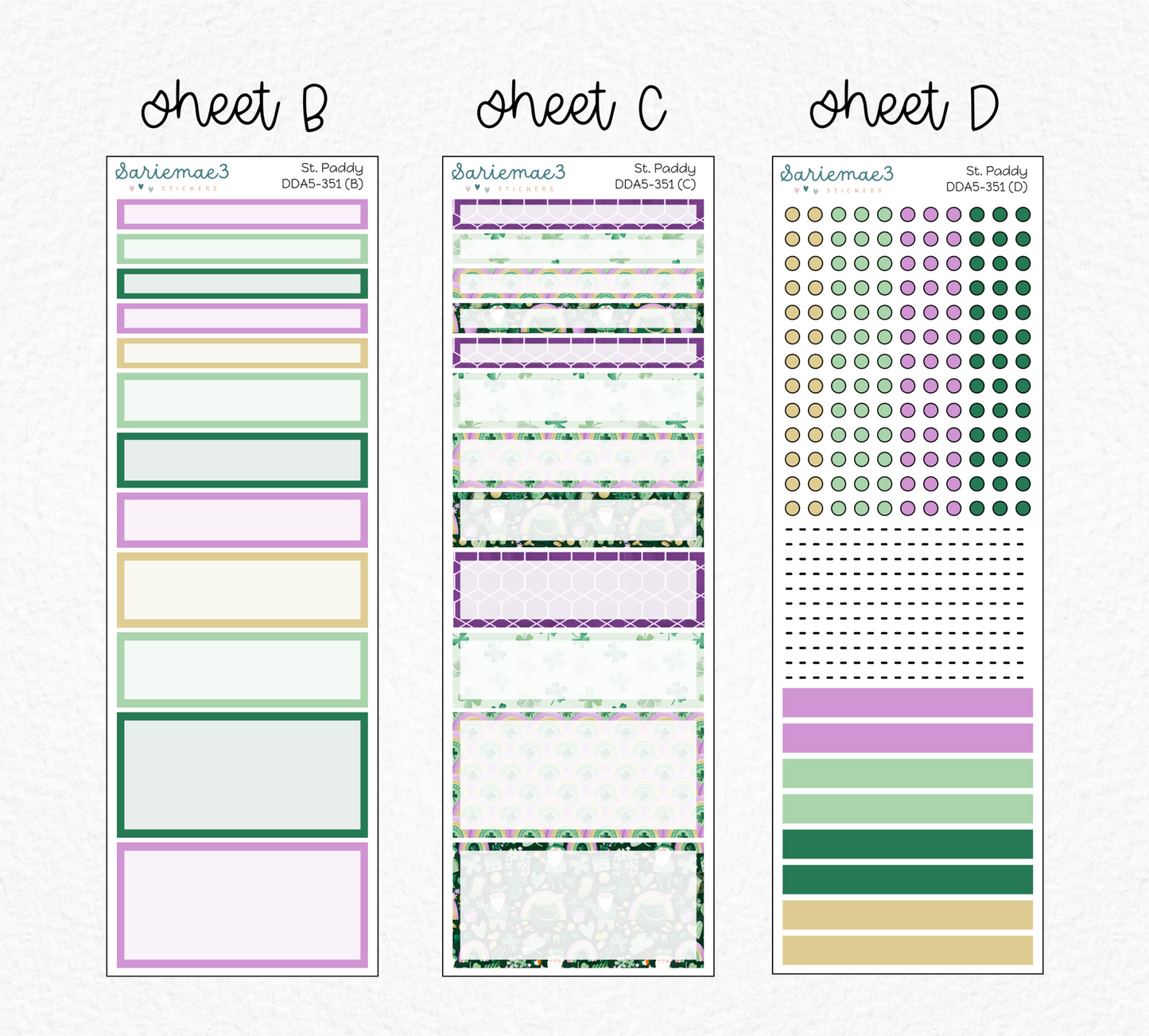 Daily Duo Kit (A5), St. Paddy, DDA5-351
