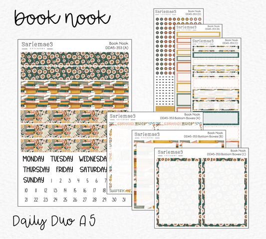 Daily Duo Kit (A5), Book Nook, DDA5-353