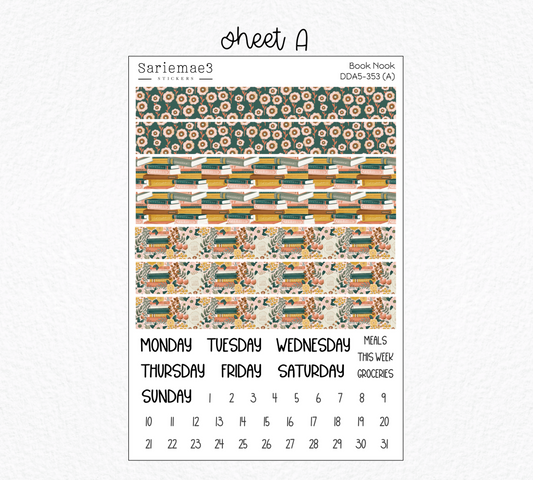 Daily Duo Kit (A5), Book Nook, DDA5-353